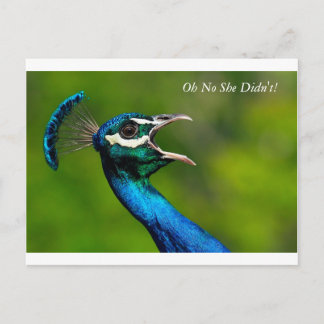 j0441090, Schmetterlinge sind frei, Oh nein, sie h Postkarte