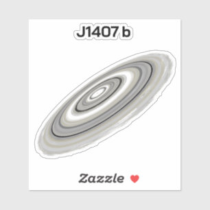 J1407 b (1SWASP J140747.93-394542.6 b) Aufkleber