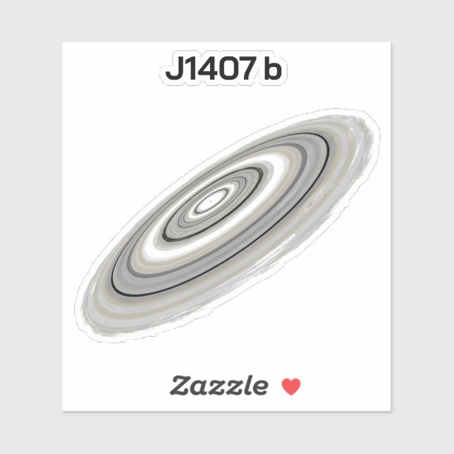 J1407 b (1SWASP J140747.93-394542.6 b) Aufkleber (Blatt)