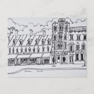 J.A. Moisan Lebensmittelgeschäft   Kanada Postkarte