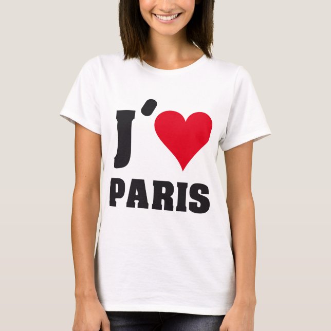J´AIME PARIS T-Shirt (Vorderseite)