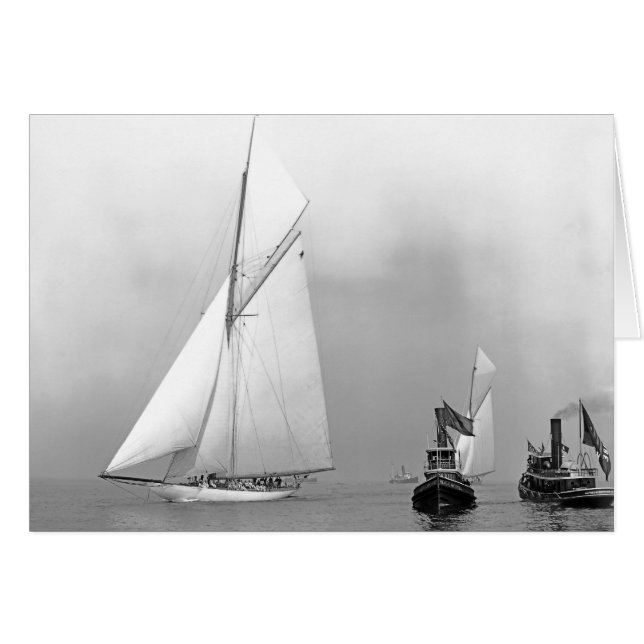 J-Boote und Schlepper (Vorderseite (Horizontal))