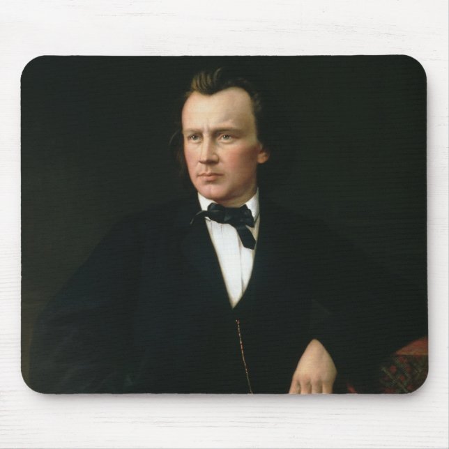 J. Brahms, c.1860 Mousepad (Vorne)