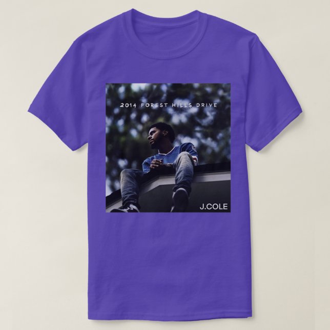 J Cole 2014 Forest Hills Drive T-Shirt (Design vorne)