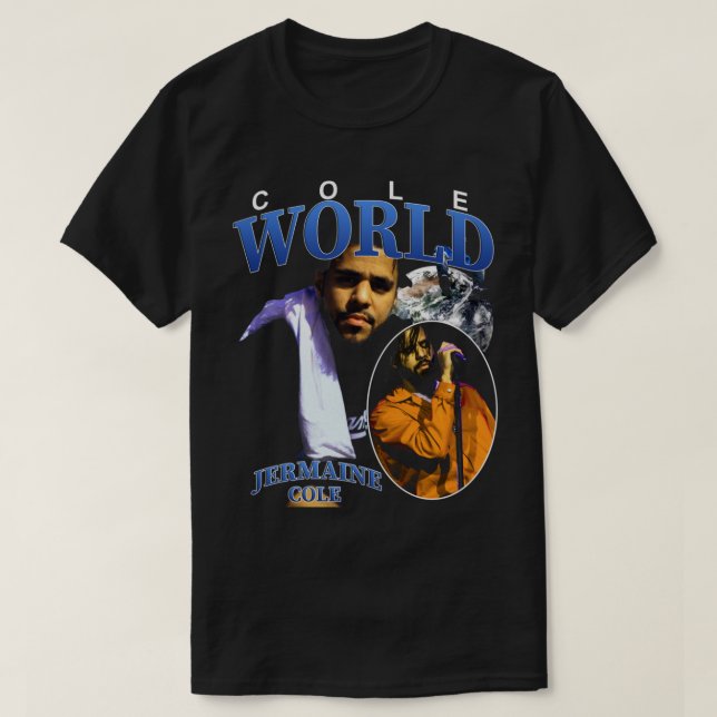 J. Cole Cole World Active T - Shirt (Design vorne)