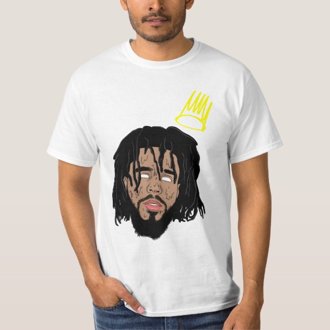 J.Cole Crown T-Shirt (Vorderseite)