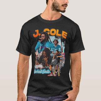 J.Cole T-Shirt für Männer Frauen Rapper Retro Vint