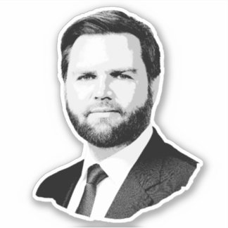 J.D. VANCE AUFKLEBER