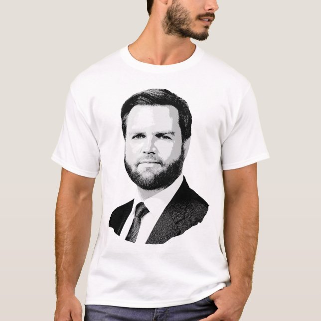J.D. VANCE T-Shirt (Vorderseite)