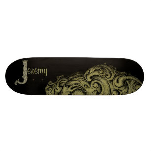 J - Das Falck Alphabet (golden) Skateboard
