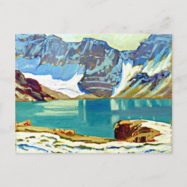 J.E.H. MacDonald - Lake McArthur, Yoho Park Postkarte (Vorderseite)