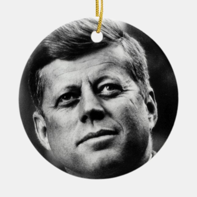 J.F.K. KERAMIKORNAMENT (Vorne)