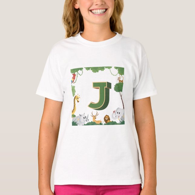J for Jungle T-Shirt (Vorderseite)