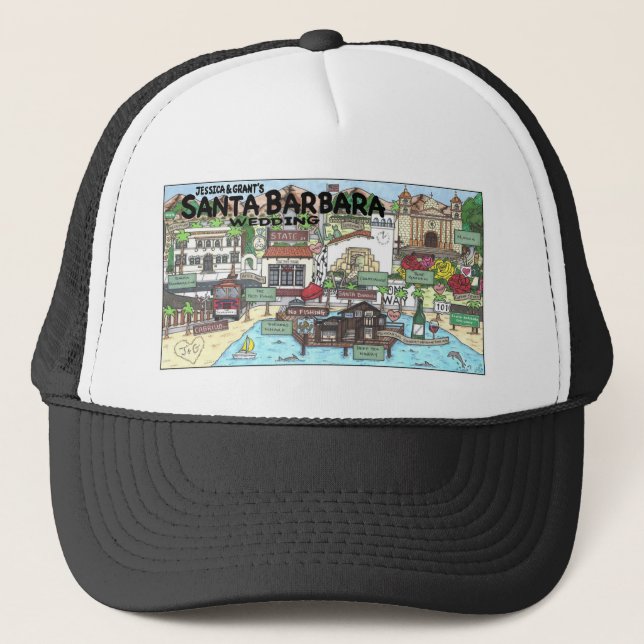 J + G Trucker Hat Truckerkappe (Vorderseite)