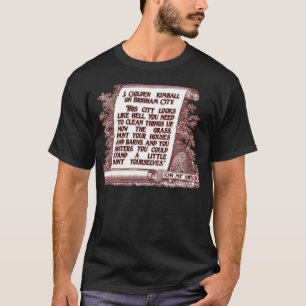 J. Goldenes Kimball Zitat auf Brigham Stadt, Utah T-Shirt