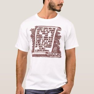 J. Goldenes Kimball Zitat auf St George, Utah T-Shirt
