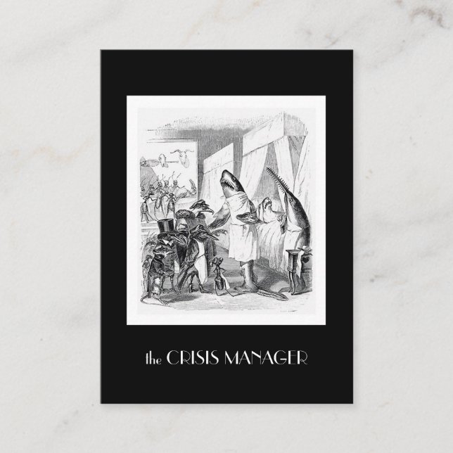 J. Grandville Benutzerfreundliche Mediatorkarte Visitenkarte (Vorderseite)