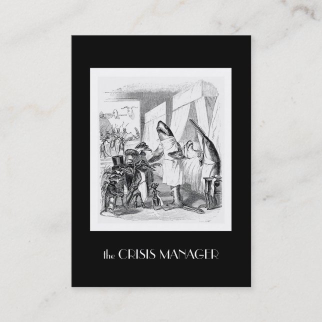 J. Grandville Benutzerfreundliche Mediatorkarte Visitenkarte (Vorderseite)