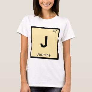 J - Jasmin Chemie Periodensymbol T-Shirt