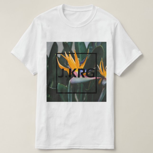 J.KRG Strelitzia reginae T-Shirt (Design vorne)