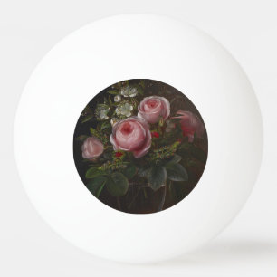 J.L. Jensen - Rosen und Waldanemonen in einem ... Tischtennisball