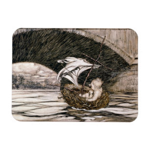 J.M. Barrie  , ', das er unter die Brücke führte Magnet