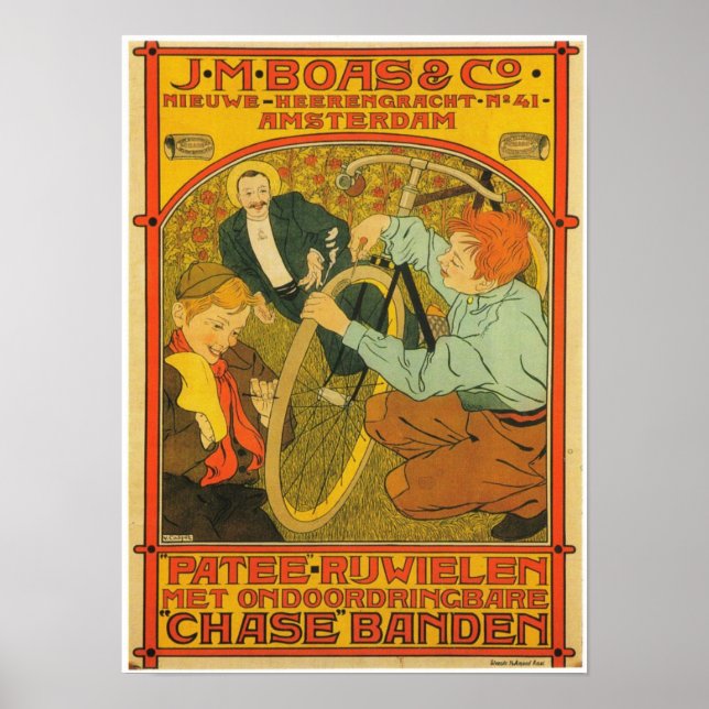 J.M. Boas & Co. Poster (Vorne)