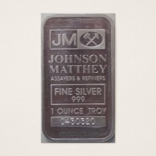 J.M. Körper C430320 ein Unze-Silber-Bar