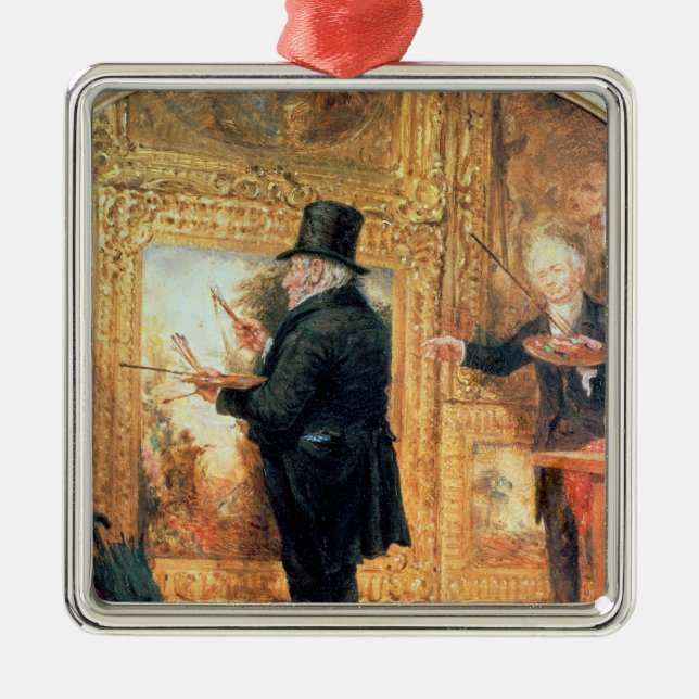 J.M.W.Turner an der königlichen Akademie Silbernes Ornament (Vorne)
