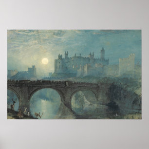 J.M.W. Turner - Burg Alnwick Poster