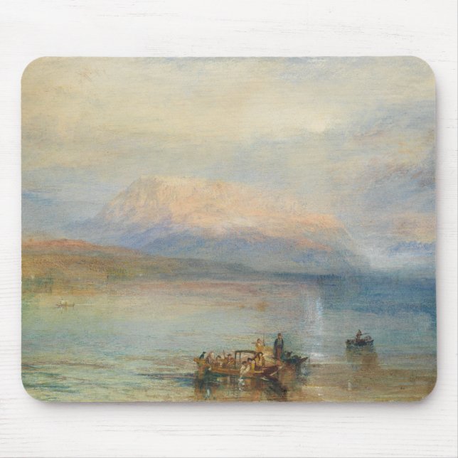 J.M.W. Turner - das rote Rigi Mousepad (Vorne)