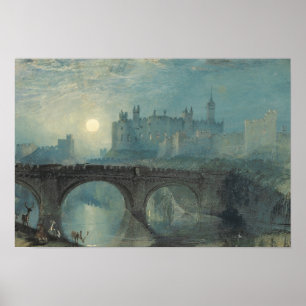 J.M.W. Turner - Schloss Alnwick Poster