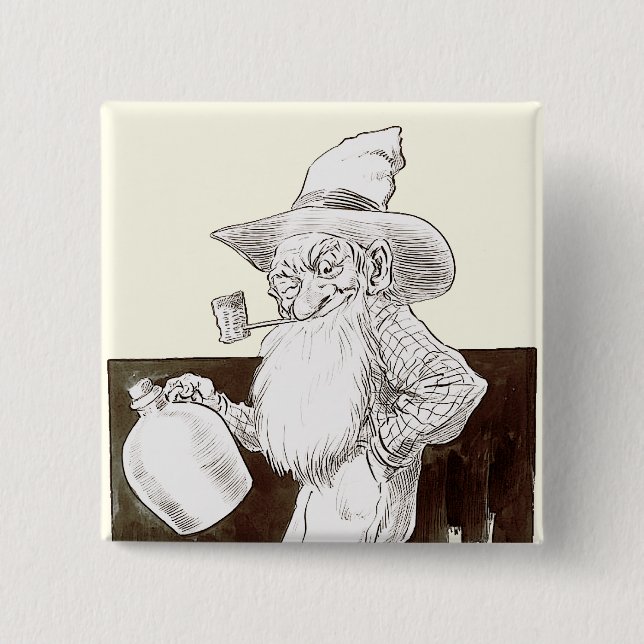 J P Bernard Moonshiner (Sepia) Button (Vorderseite)