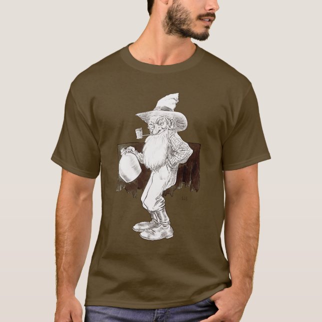 J P Bernard Moonshiner (Sepia) T-Shirt (Vorderseite)