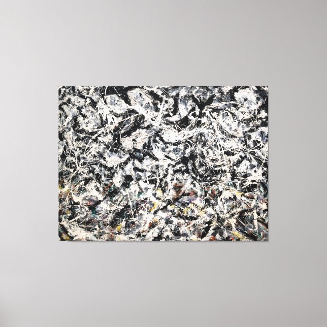 J. P. - GRAYED RAINBOW - 1953 - Action Painting - Leinwanddruck (Vorderseite)