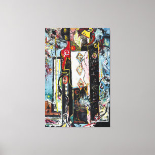 J. P. - MÄNNER UND FRAUEN - 1942-1943 - Abstrakt - Leinwanddruck