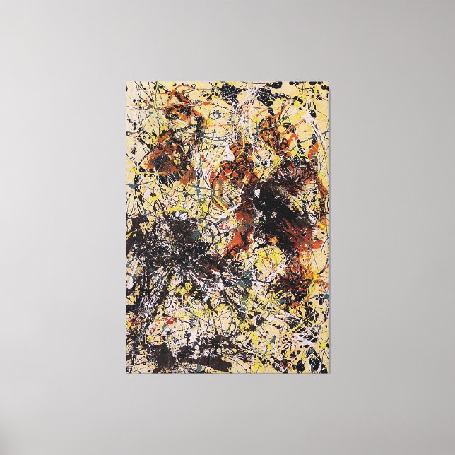 J. P. - Nr. 12 - 1949 - Aktionsgemälde - Leinwanddruck (Vorderseite)