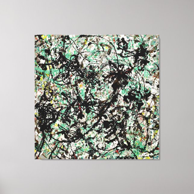 J. P. - Nr. 15 - 1950 - Aktionsgemälde - Leinwanddruck (Vorderseite)