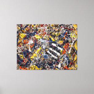 J. P. - Nr. 17A - 1948 - Action painting - Leinwanddruck