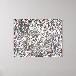 J. P. - Nr. 20 - 1948 - Action painting - Leinwanddruck