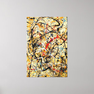 J. P. - Nr. 20 - 1949 - Aktionsgemälde - Leinwanddruck