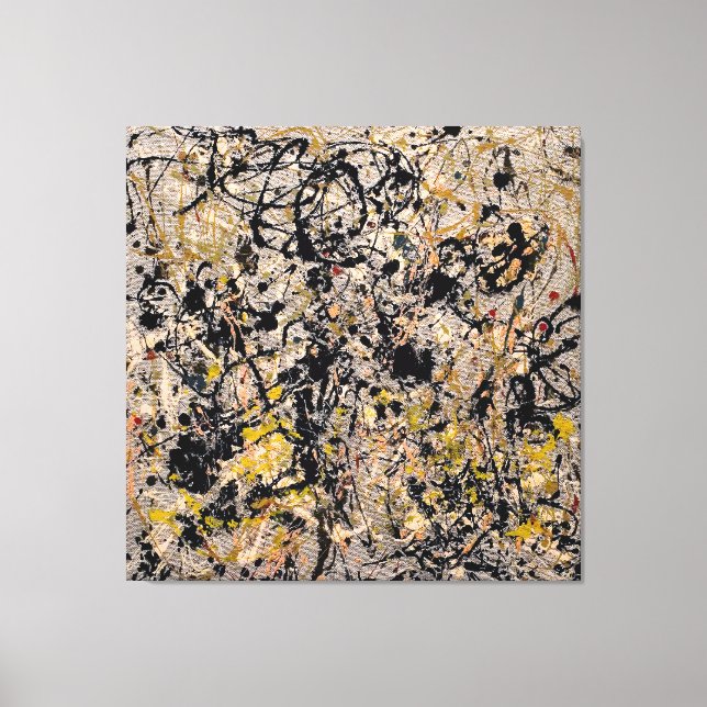 J. P. - Nr. 20 - 1950 - Aktionsgemälde - Leinwanddruck (Vorderseite)