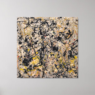 J. P. - Nr. 20 - 1950 - Aktionsgemälde - Leinwanddruck