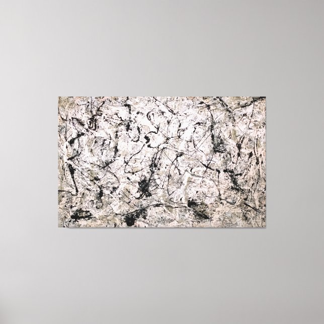 J. P. - Nr. 28 - 1950 - Aktionsgemälde - Leinwanddruck (Vorderseite)