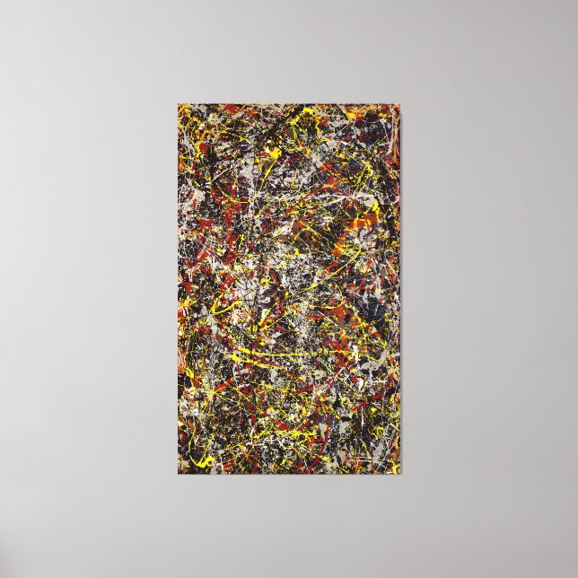 J. P. - Nr. 5 - 1948 - Action painting - Leinwanddruck (Vorderseite)