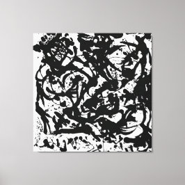 J. P. - NUMBER 17 - 1951 - Schwarze Aufstände - Leinwanddruck
