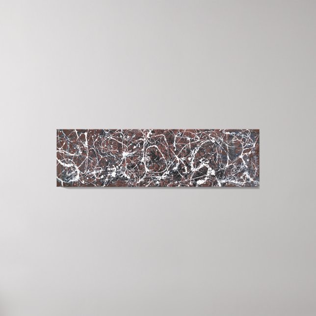 J. P. - Nummer 13A Arabesque - 1948 - Abstrakt Art Leinwanddruck (Vorderseite)