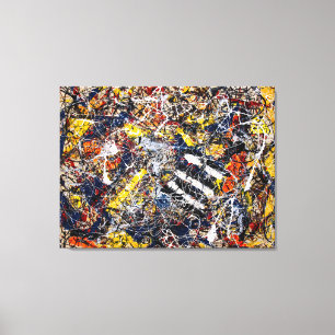 J. P. - Nummer 17A - 1948 - Action Painting - Leinwanddruck