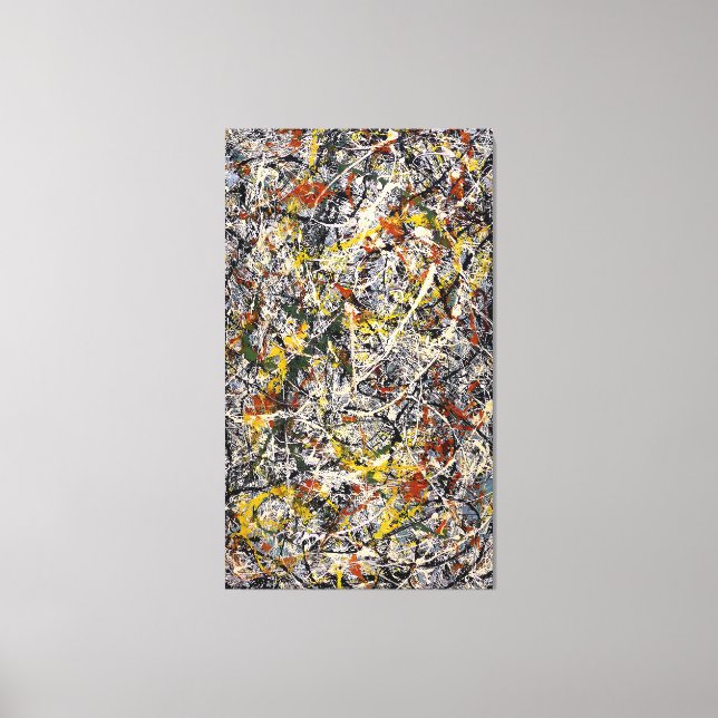 J. P. - Nummer 3 TIGER - 1949 - Action painting Leinwanddruck (Vorderseite)