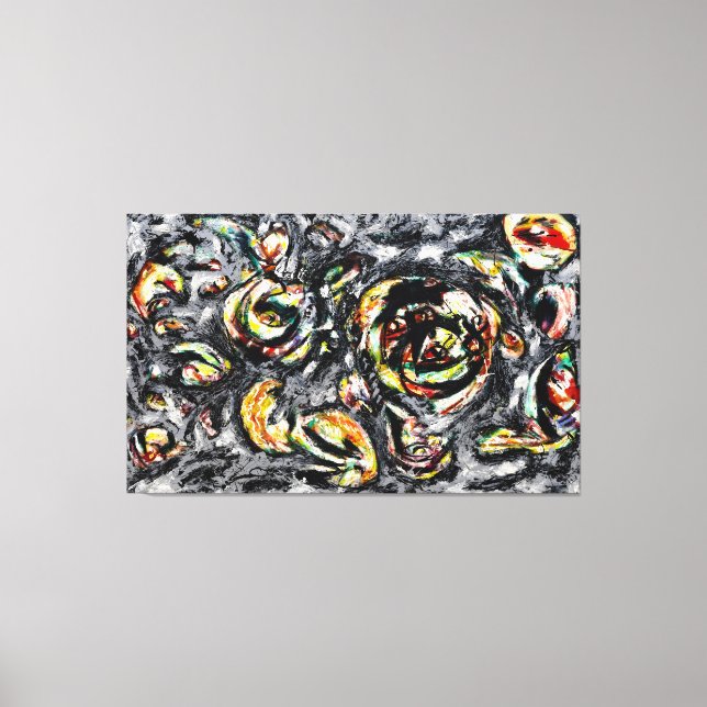 J. P. - OCEAN GRAYNESS - 1953 - Abstrakt - Leinwanddruck (Vorderseite)